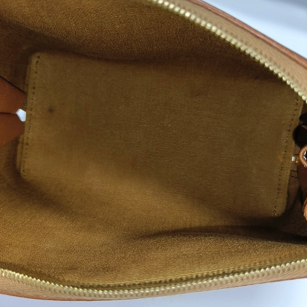 TRIOMPHE Mini Coated Canvas Brown