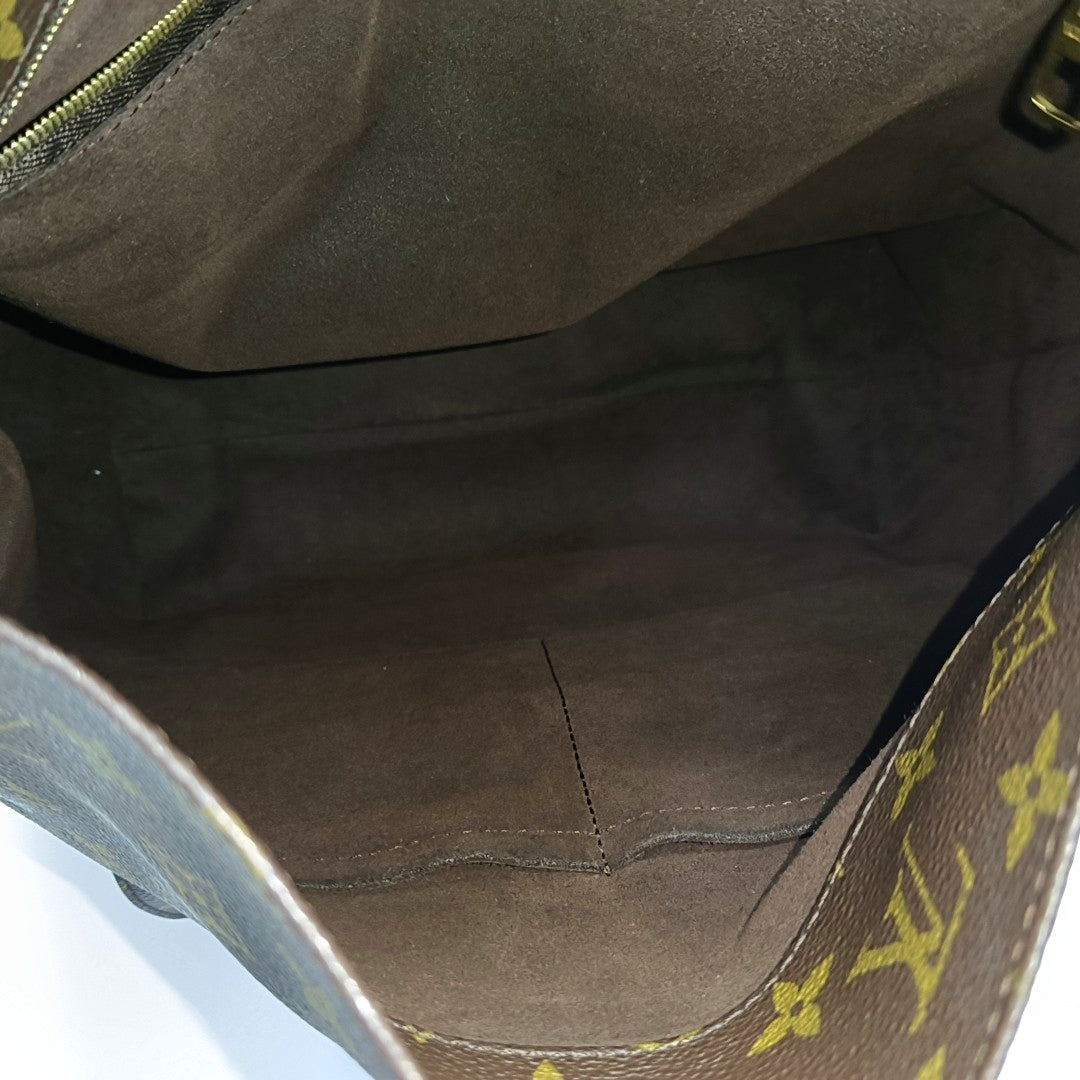 MÉTIS Monogram Coated Canvas Brown