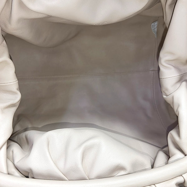 The Pouch Large Calfskin Beige