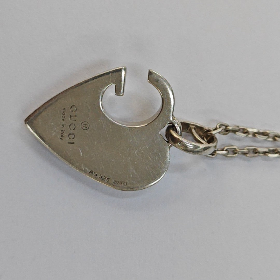 Charlotte Heart 925 Sterling Silver Necklace
