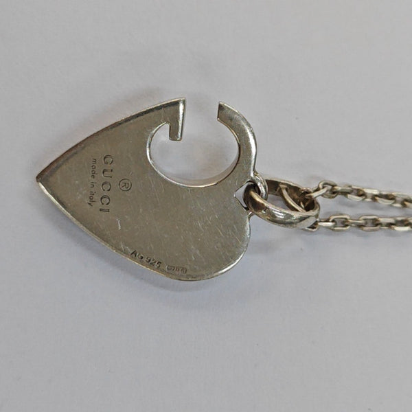 Charlotte Heart 925 Sterling Silver Necklace