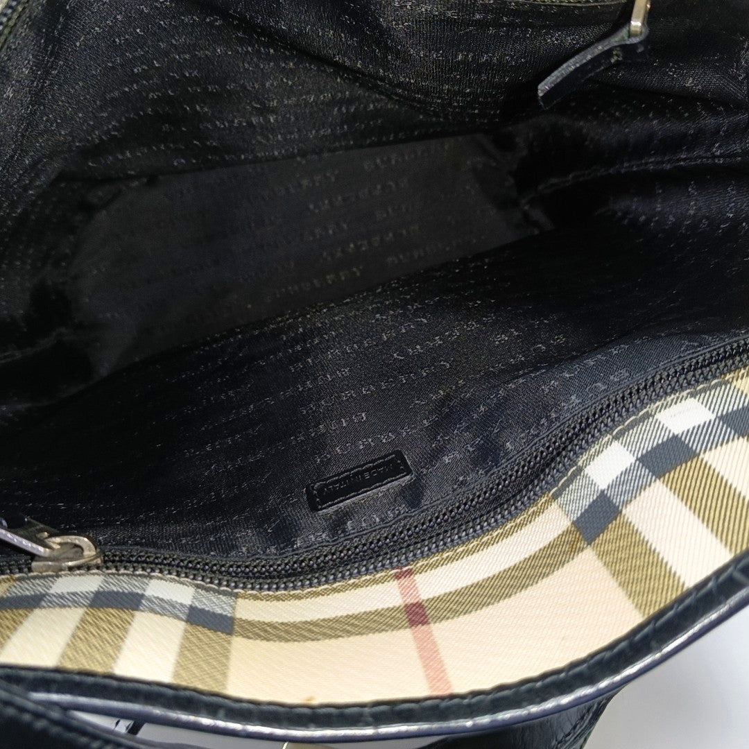 Coated Canvas Bucket Bag Beige