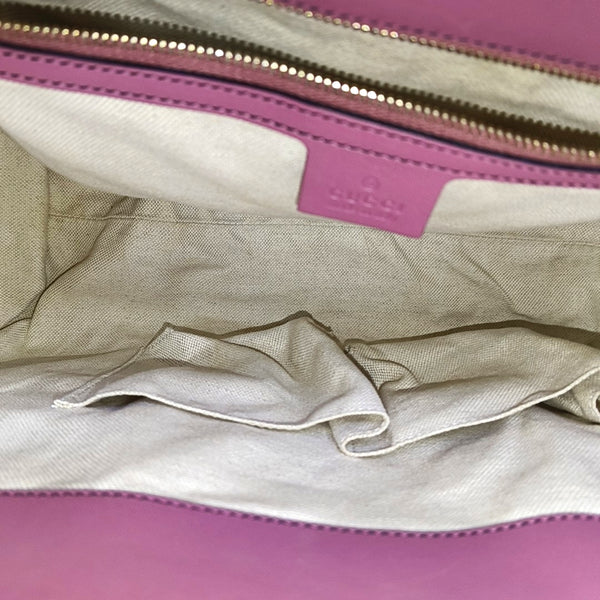 Emily Chain Monogram Calfskin Pink