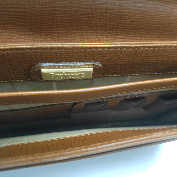 Calfskin Clutch Brown