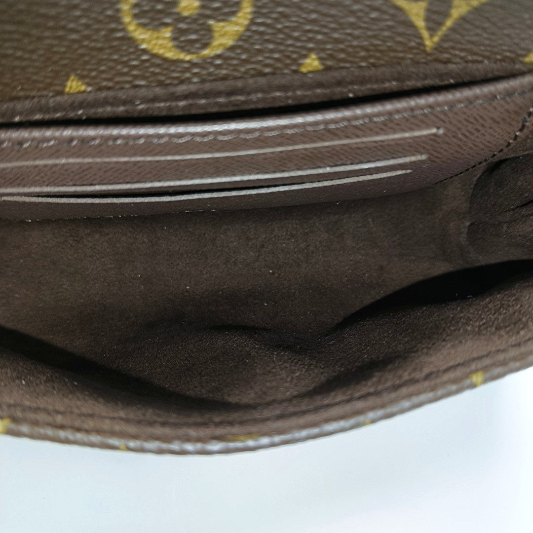 MADELEINE Monogram Coated Canvas Brown