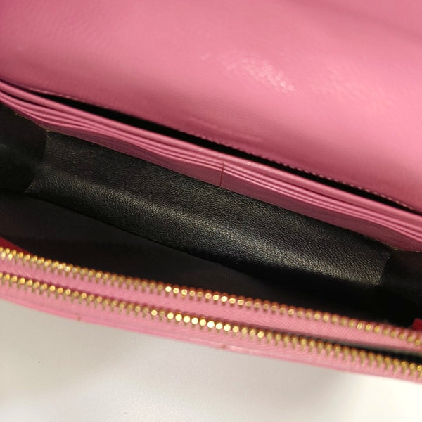 MONOGRAM WOC Chevron Calfskin Pink