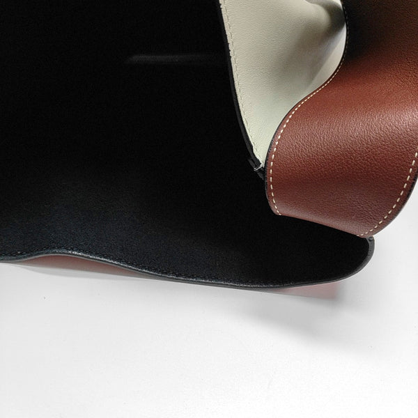 TWISTED CABAS Small Calfskin Green