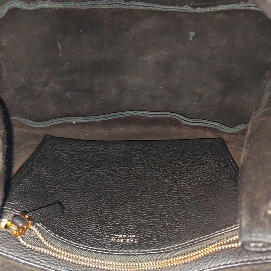 Calfskin Shoulder Bag Black