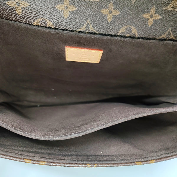 MÉTIS MM Monogram Coated Canvas Brown