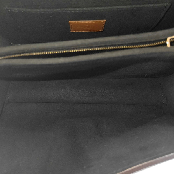 DAUPHINE MM Monogram Coated Canvas Brown