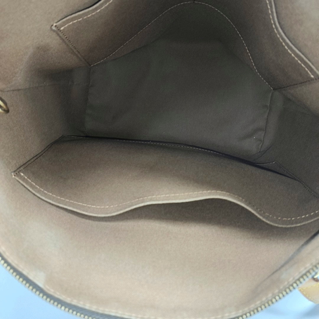 TOTALLY MM Monogram Coated Canvas Brown