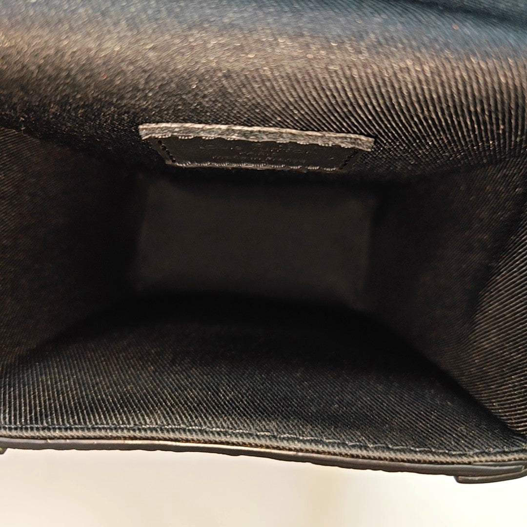TRUNK VERTICALE Monogram Calfskin Black