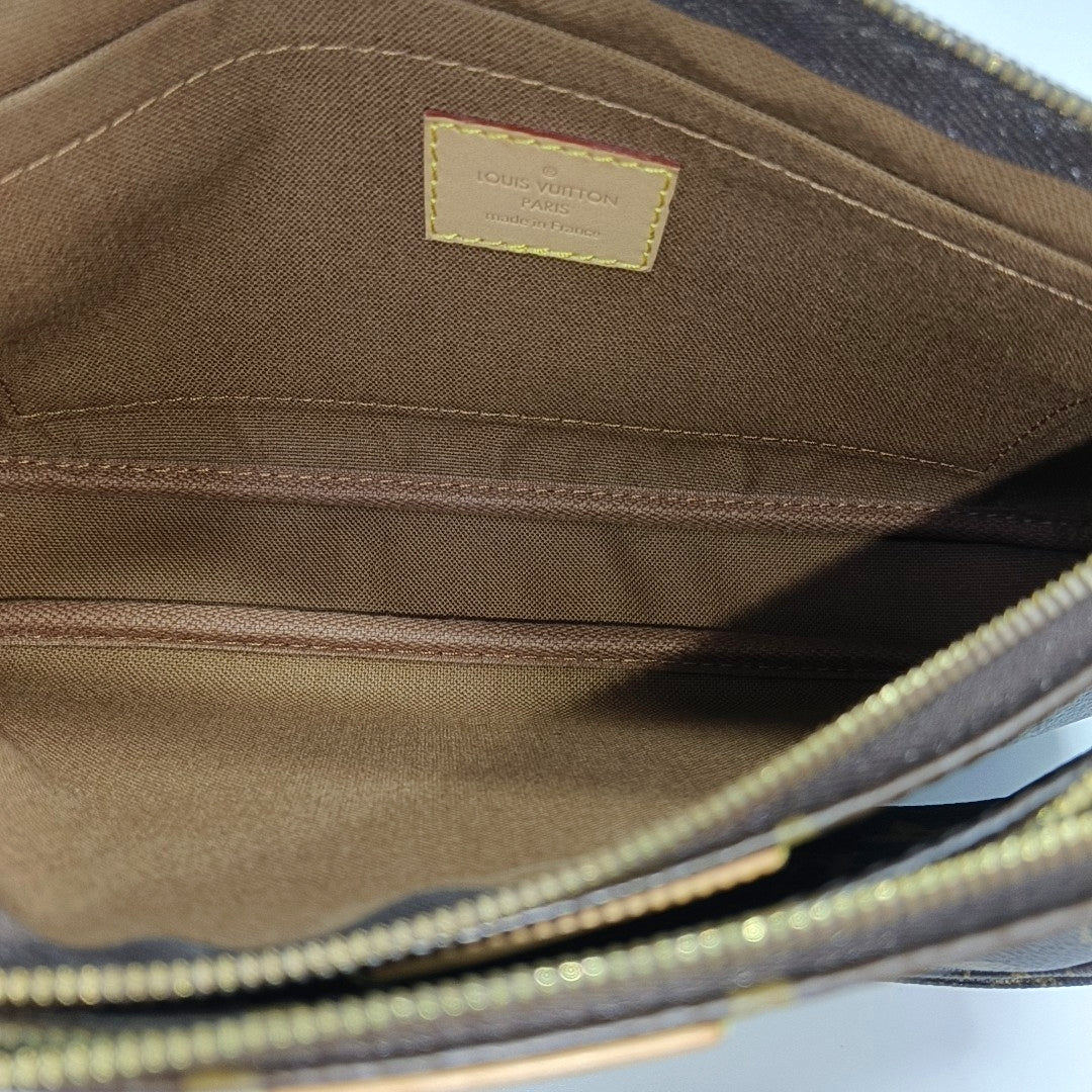 MULTI Monogram Coated Canvas Brown