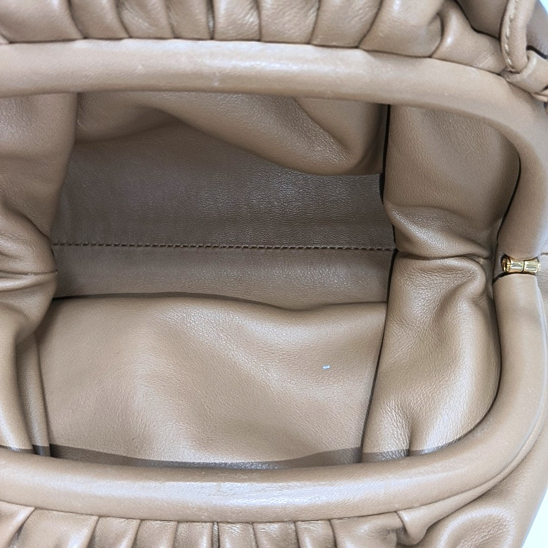 The Pouch Mini Calfskin Brown