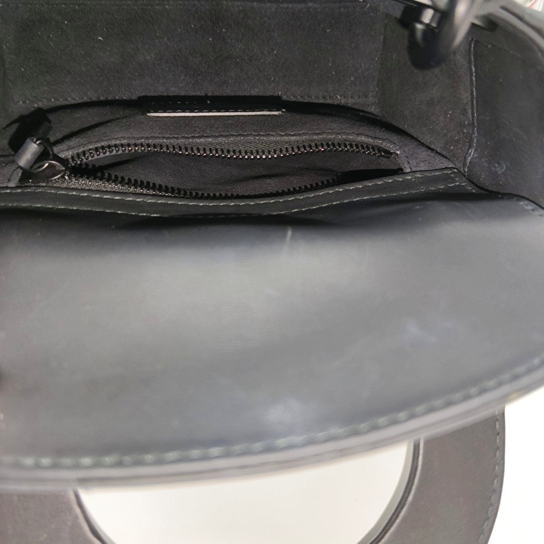 Lady Dior Mini Cannage Calfskin Black