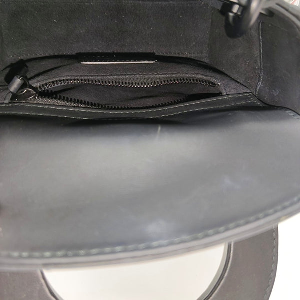 Lady Dior Mini Cannage Calfskin Black