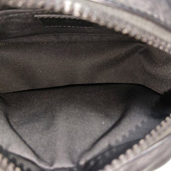 SOFT TRUNK Mini Quilted Calfskin Black