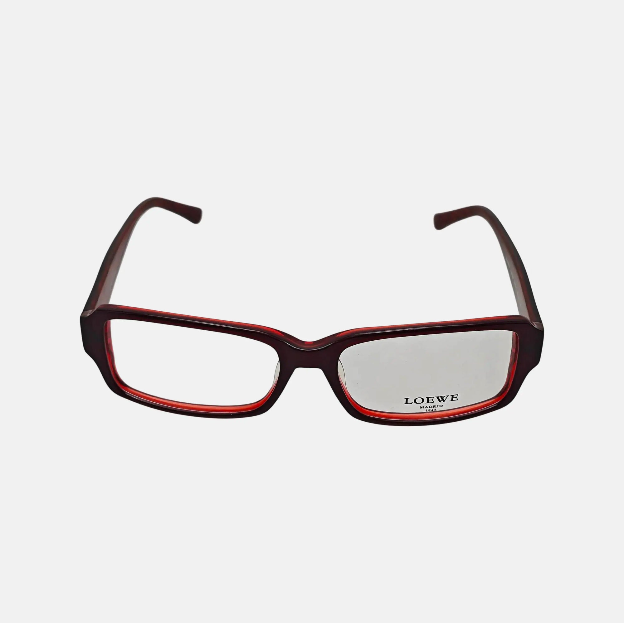 Synthetic Eyeglasses Red