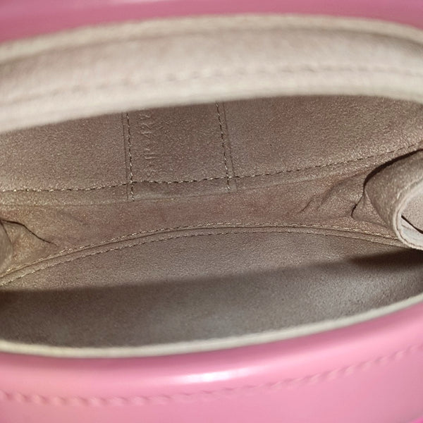 Authenticated pre-owned  TRIOMPHE Calfskin Pink - Top Handle Bag at Looply