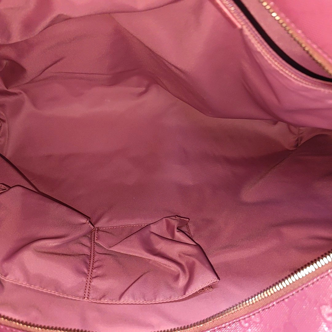 GG Imprime Monogram Coated Canvas Red