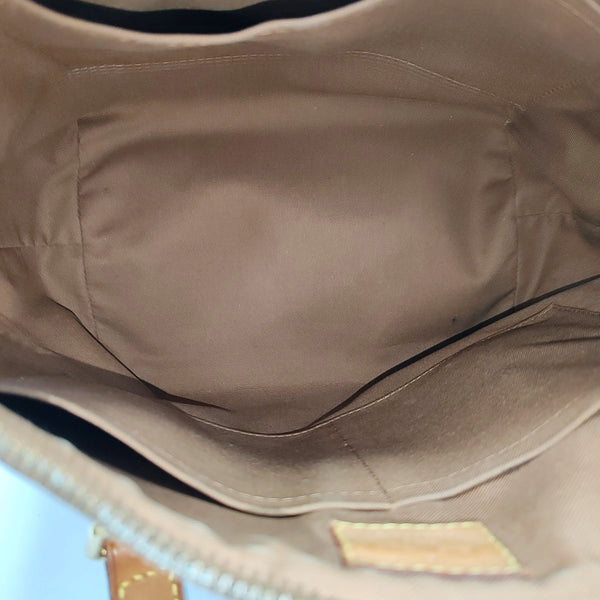 PALERMO PM Monogram Coated Canvas Brown