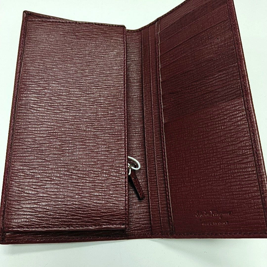Leather Wallet Red