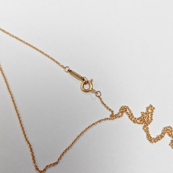 Tiffany Keys 18k Rose Gold Necklace