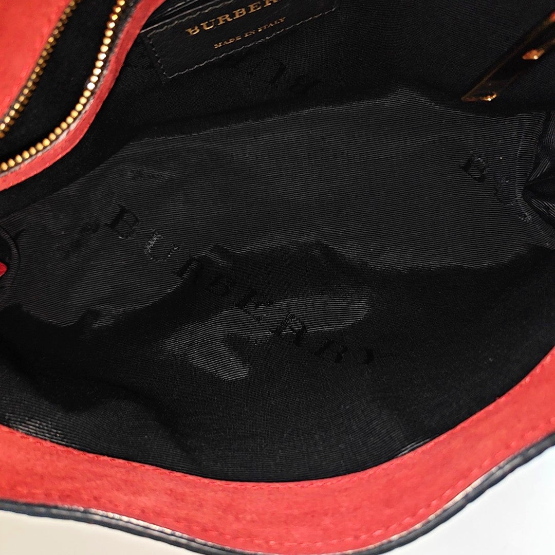 Mildenhall Medium Calfskin Red