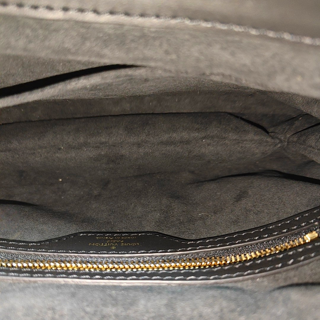 TWINNY Monogram Coated Canvas Brown
