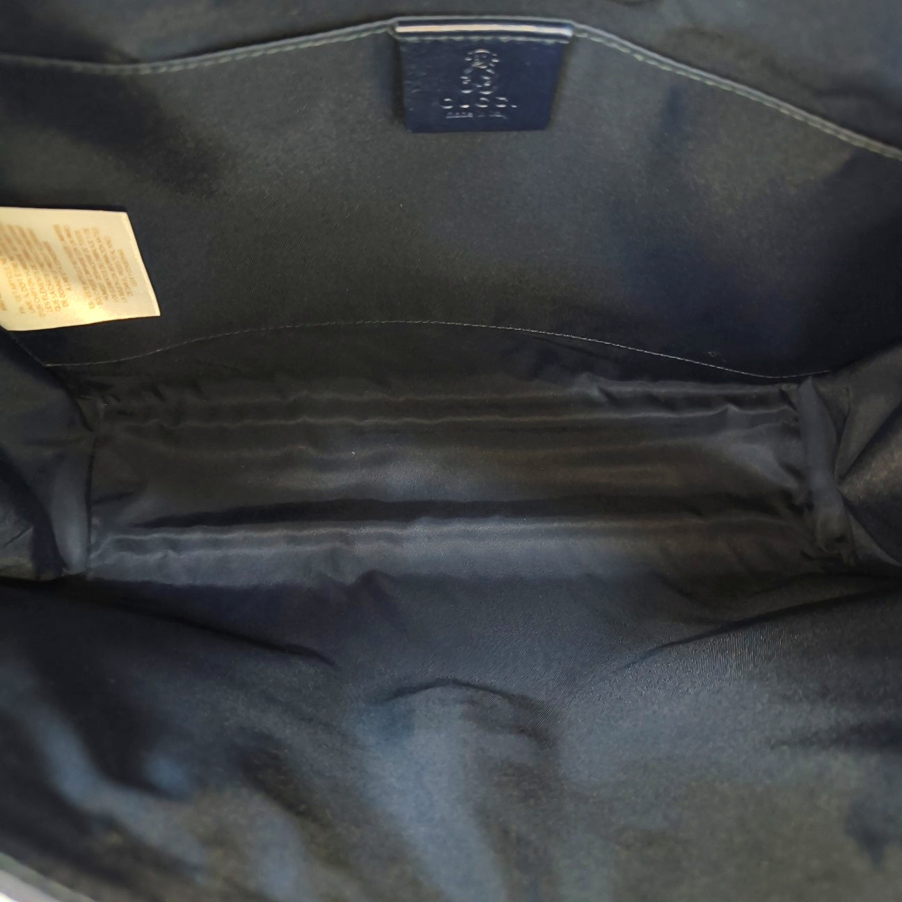 Monogram Coated Canvas Backpack Blue