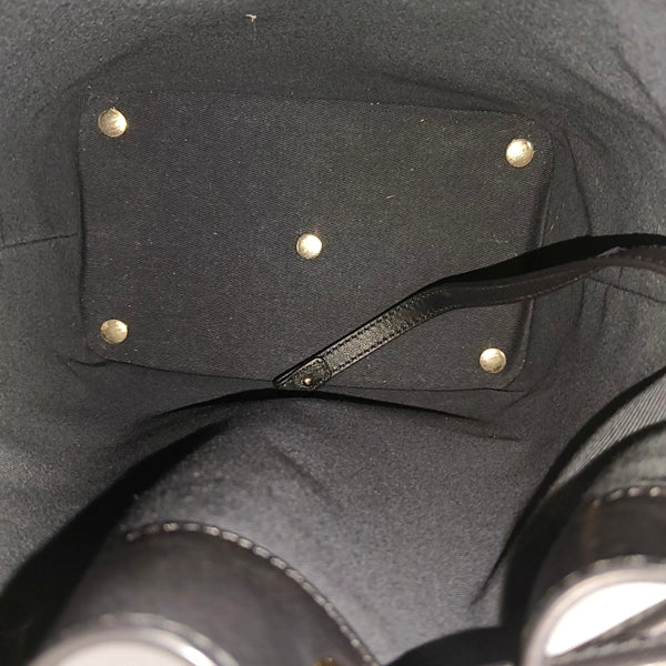 Calfskin Bucket Bag Black