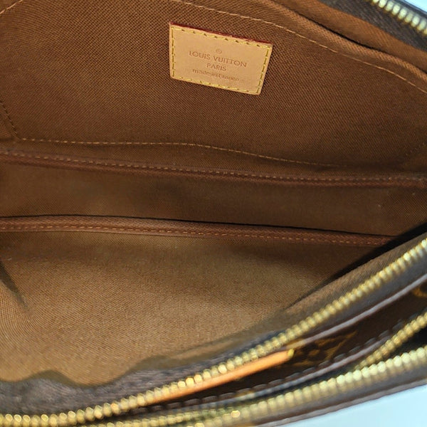 MULTI Monogram Coated Canvas Brown