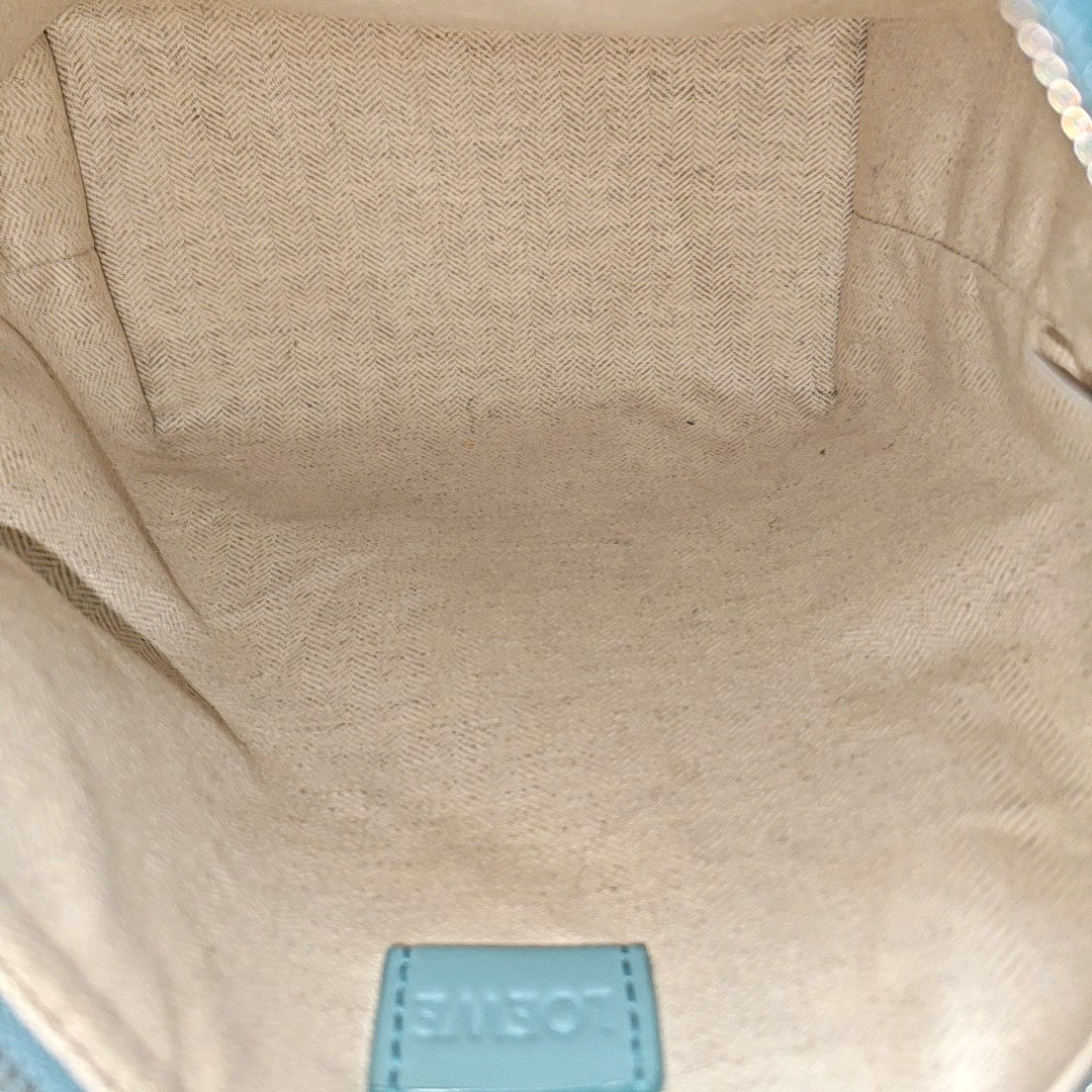 Calfskin Shoulder Bag Blue