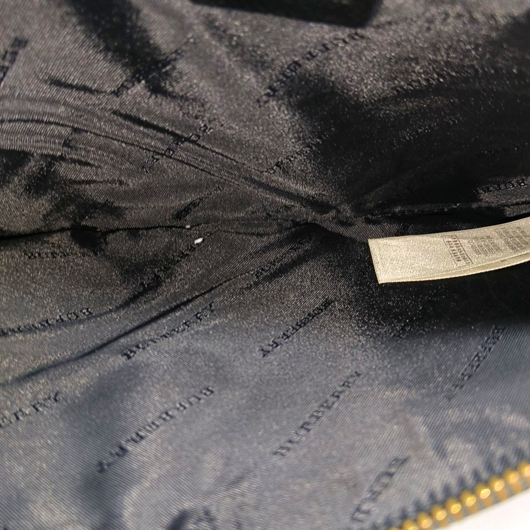 Calfskin Shoulder Bag Black