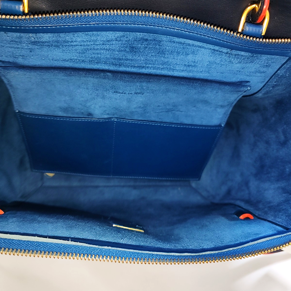 BELT Mini Calfskin Blue