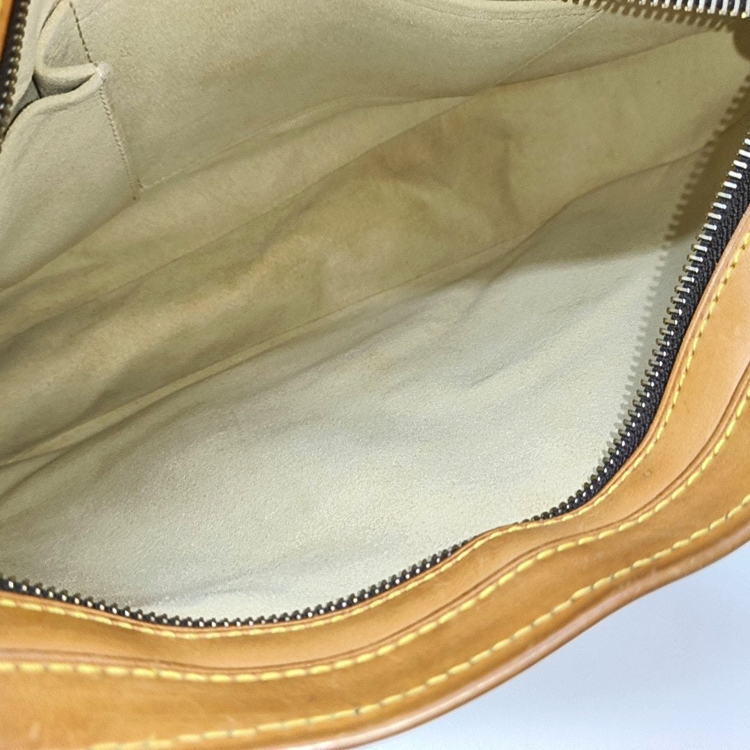 HUDSON GM Monogram Coated Canvas Brown