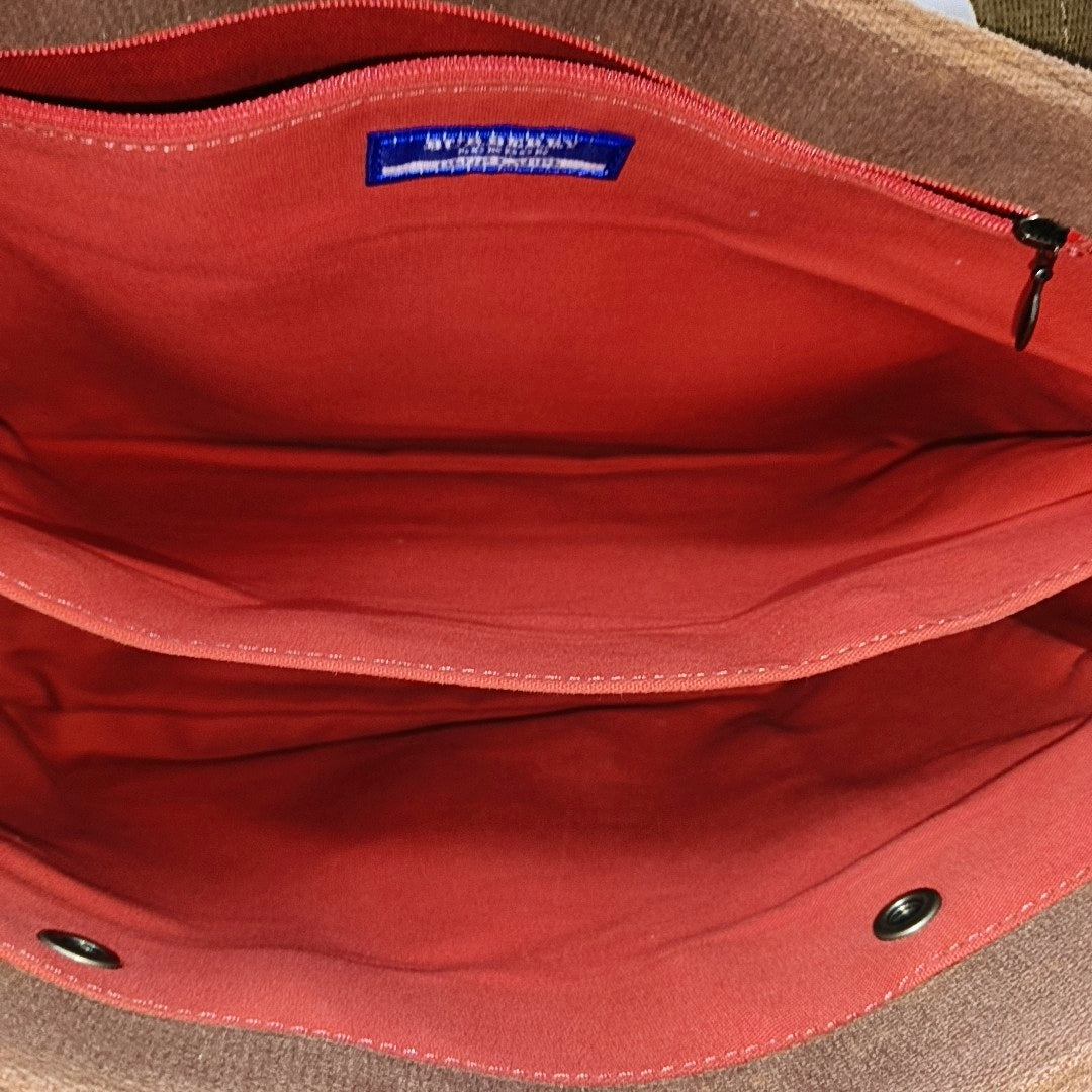 Canvas Tote Bag Brown