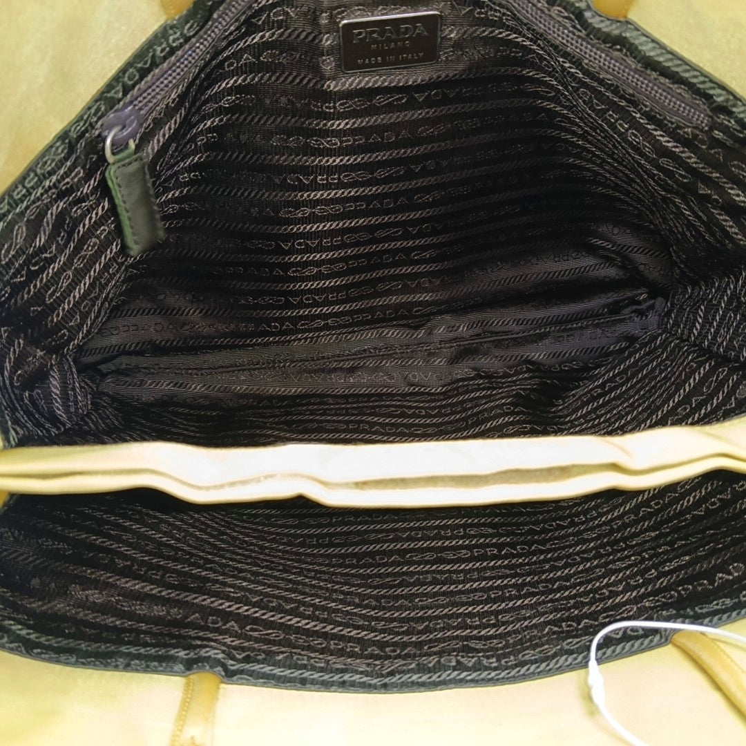 Nylon Tote Bag Yellow