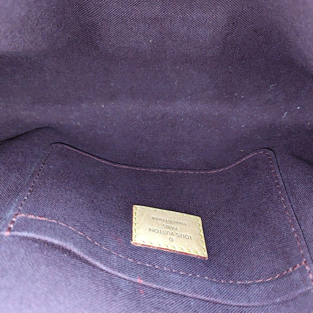 FAVORITE PM Monogram Coated Canvas Brown