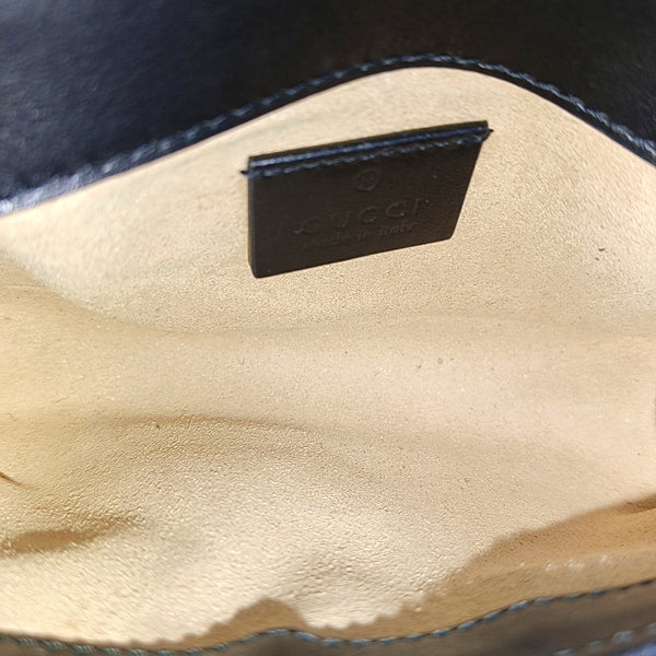 GG Marmont Mini Quilted Calfskin Black