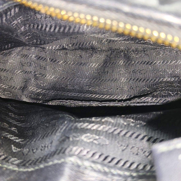 Quilted Lambskin Shoulder Bag Mini Black