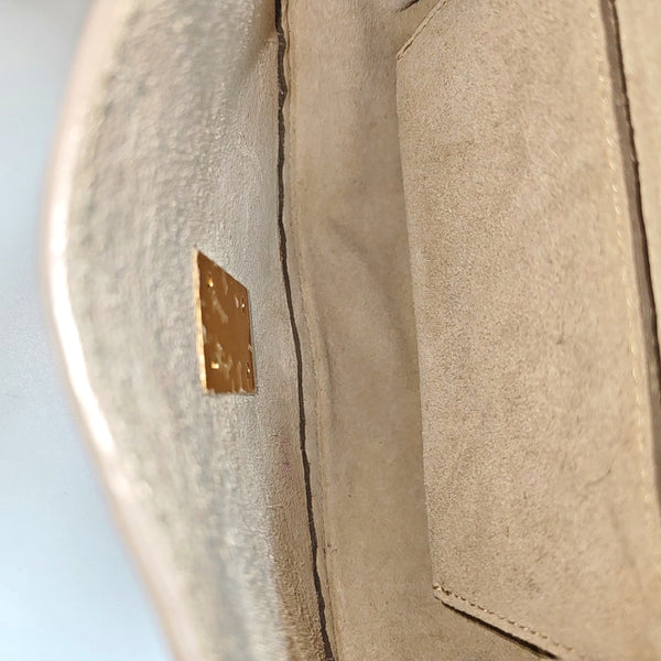 Authenticated pre-owned  Drew Mini Calfskin Beige - Shoulder Bag at Looply