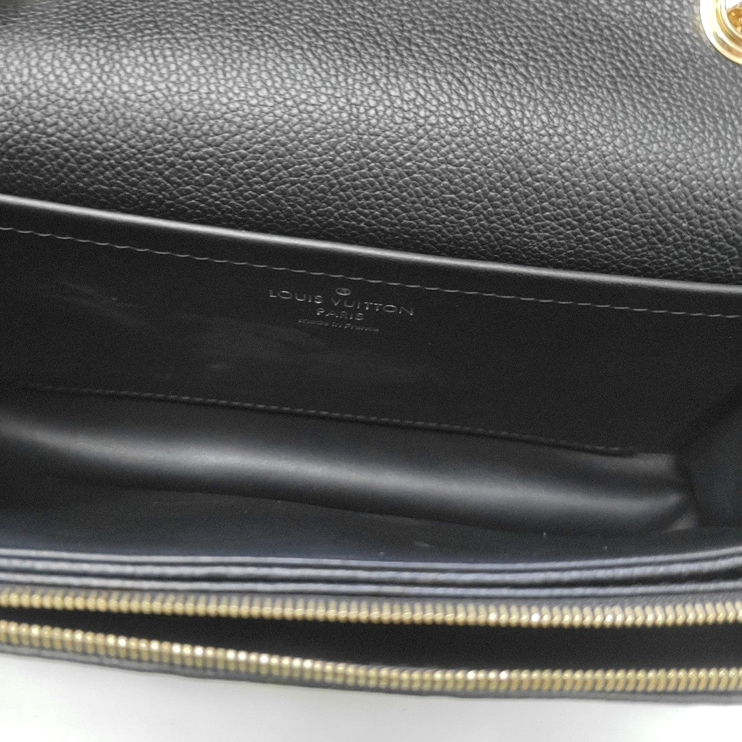 MARCEAU Monogram Calfskin Black