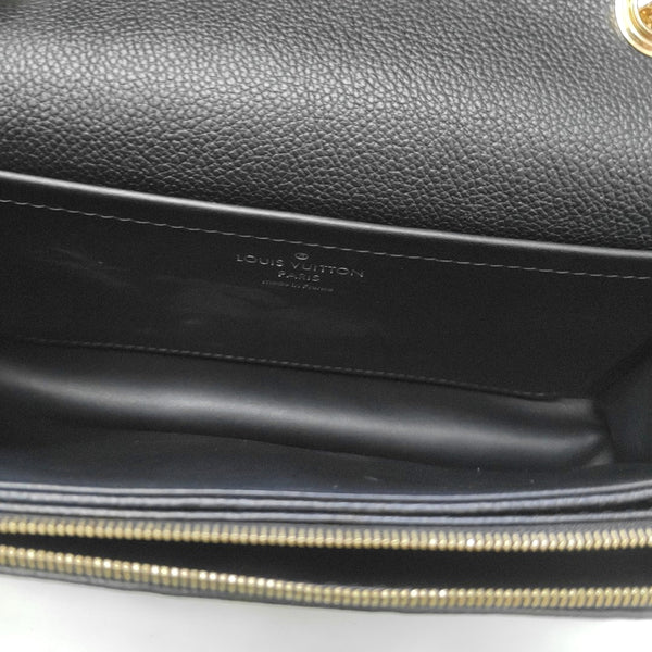 MARCEAU Monogram Calfskin Black