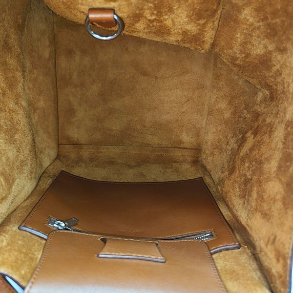 BIG BAG Small Calfskin Brown