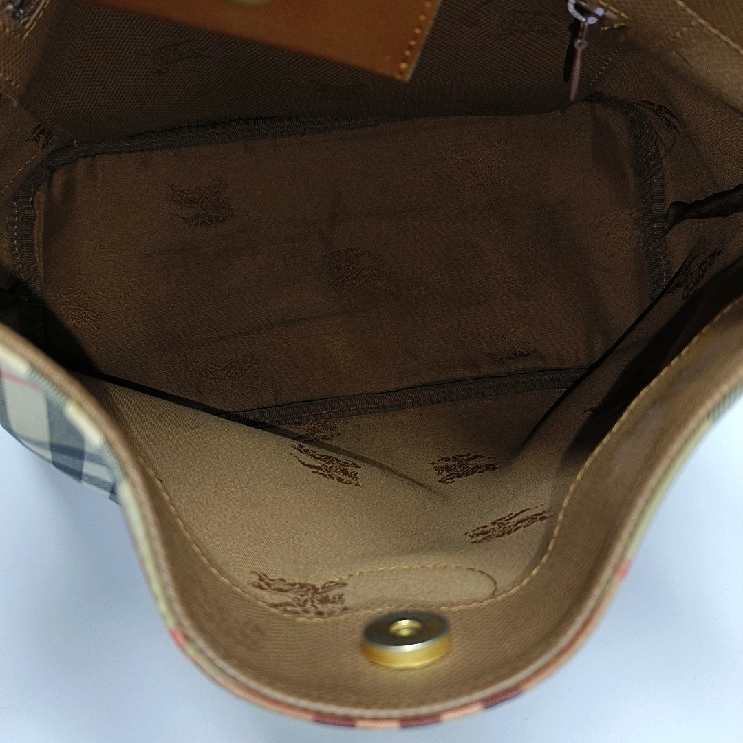 Canvas Top Handle Bag Beige