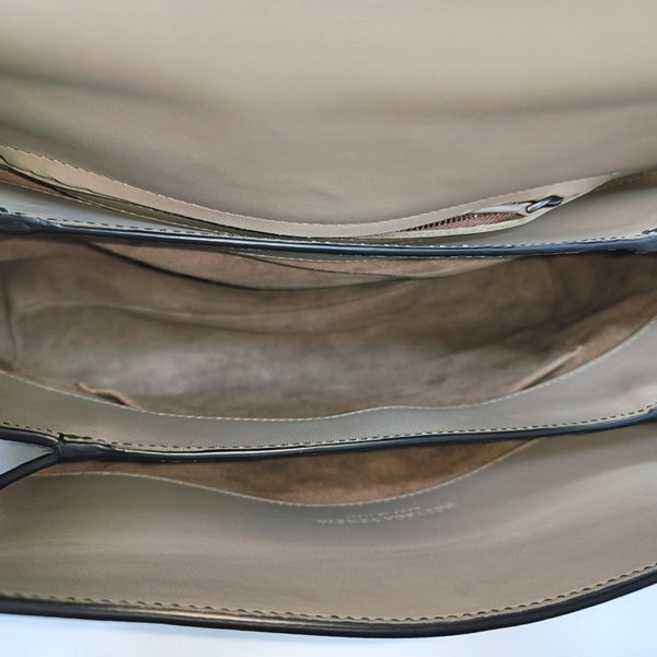 Piazza Medium Calfskin Gray