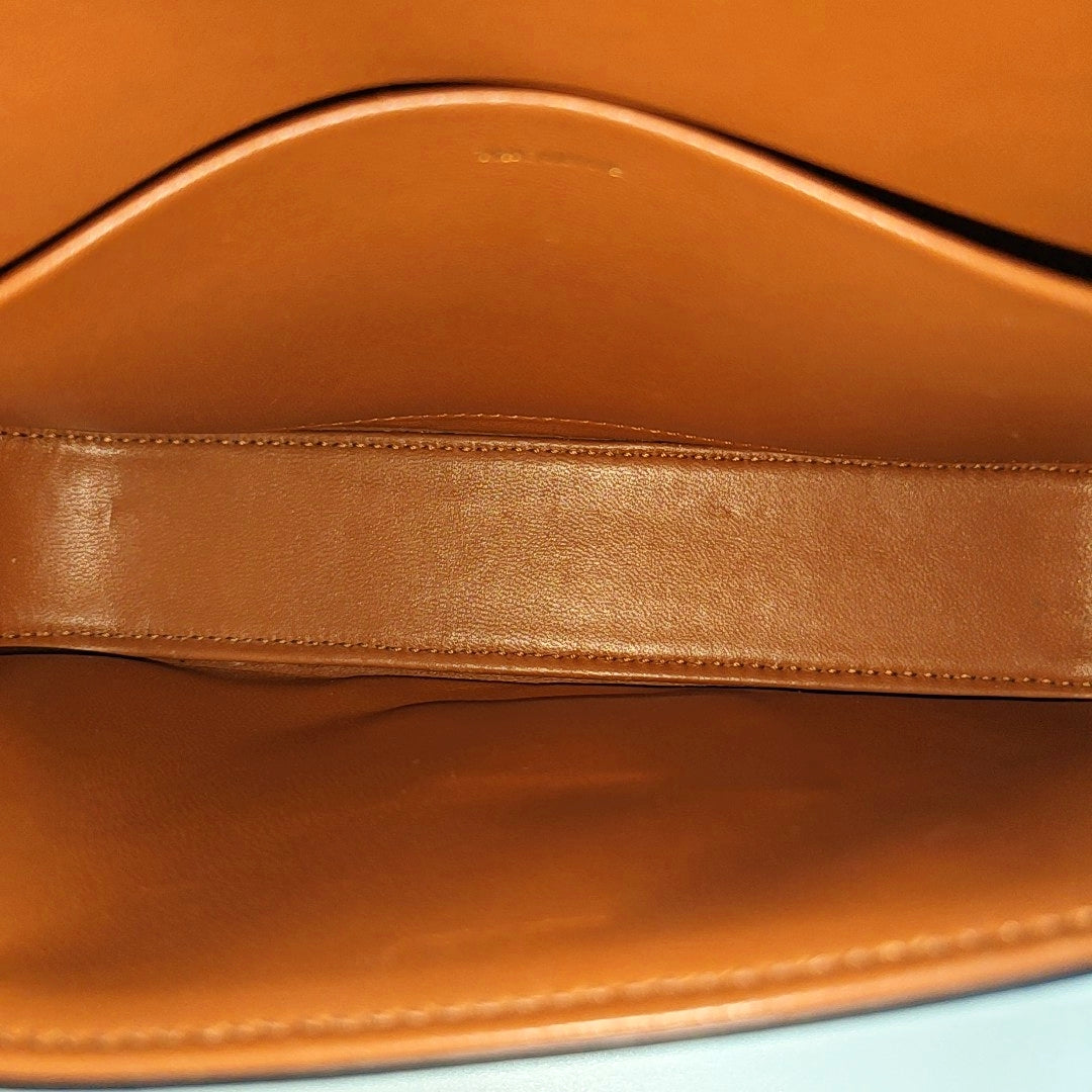 TRIOMPHE Small Coated Canvas Brown
