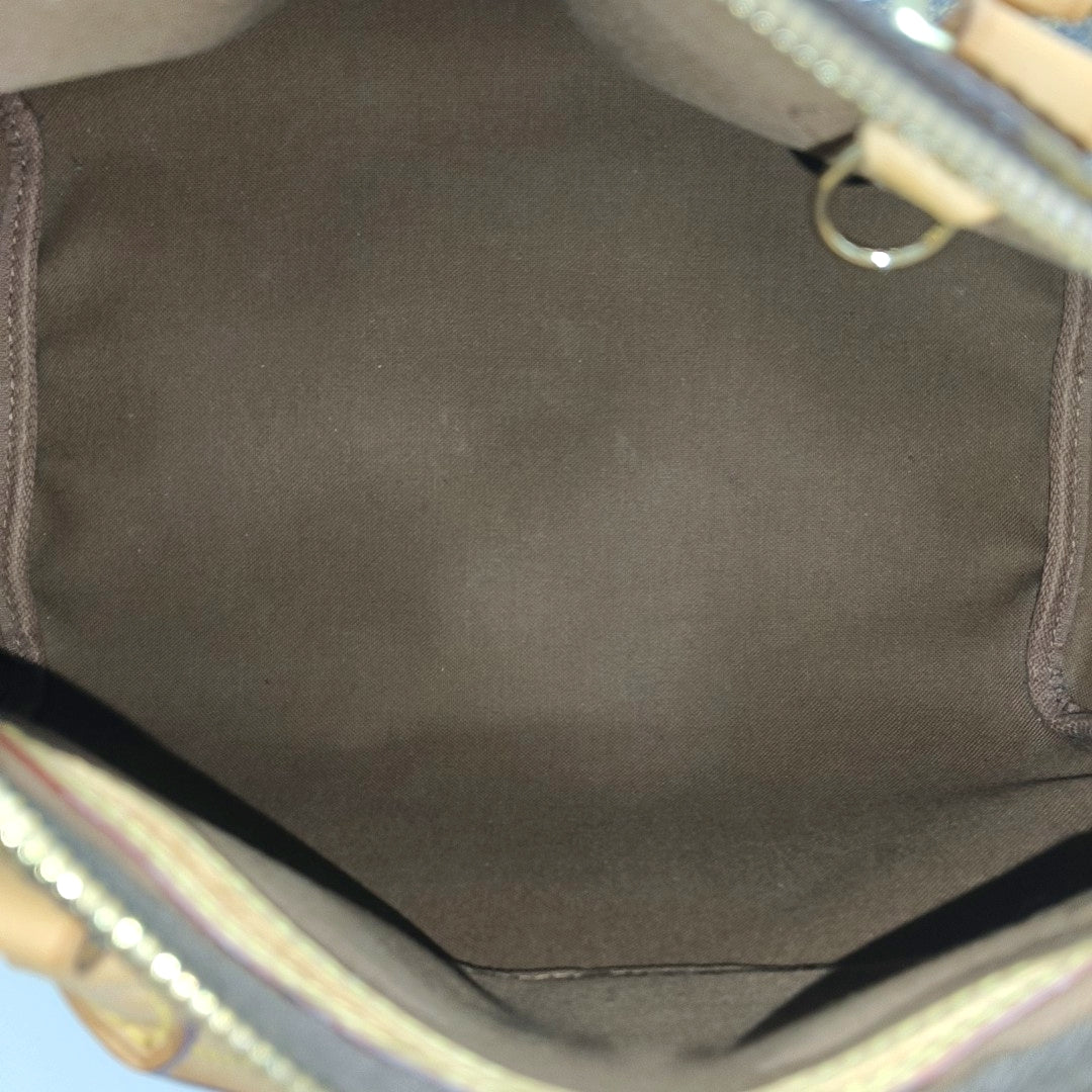 SPEEDY 30 Monogram Coated Canvas Brown