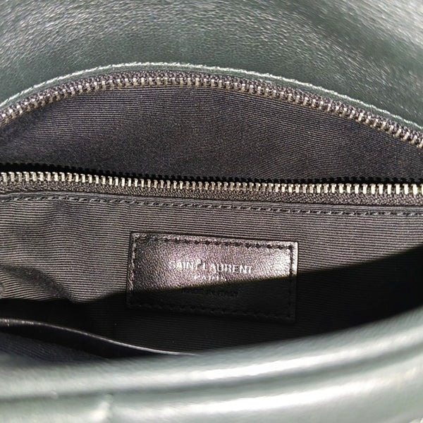 PUFFER Quilted Lambskin Green